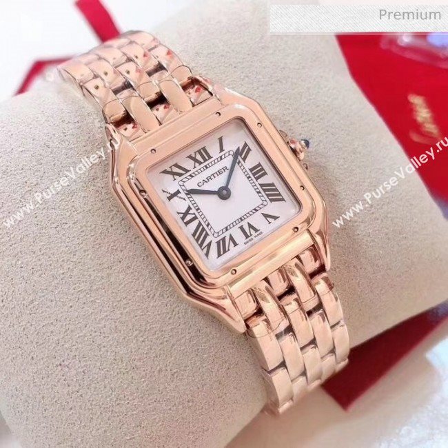 Cartier Medium Panthère de Cartier Watch Pink Gold 2020 (KN-20061015)