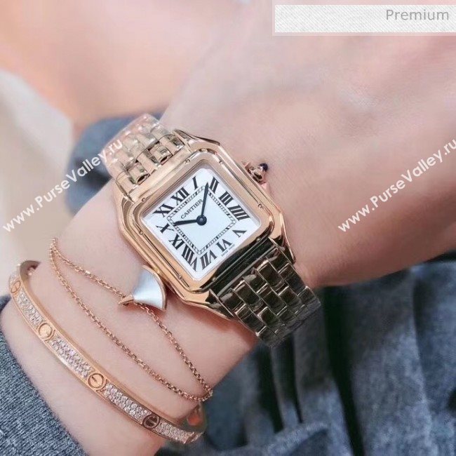 Cartier Medium Panthère de Cartier Watch Pink Gold 2020 (KN-20061015)