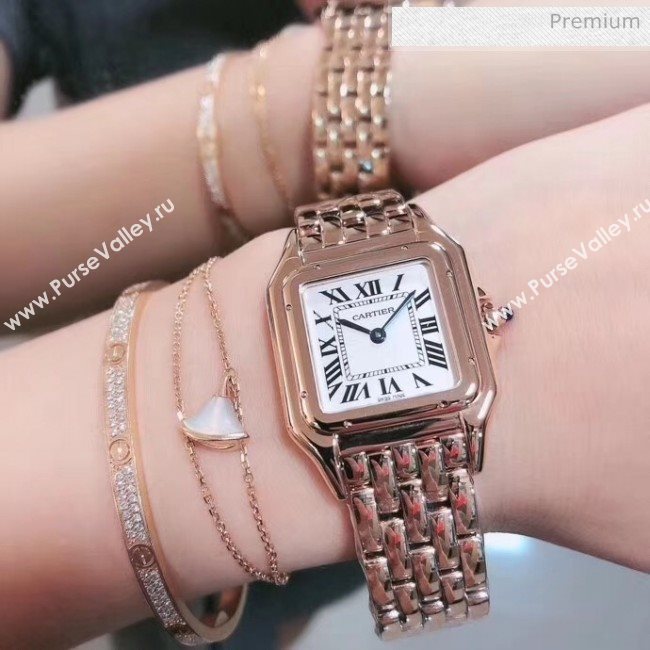 Cartier Medium Panthère de Cartier Watch Pink Gold 2020 (KN-20061015)