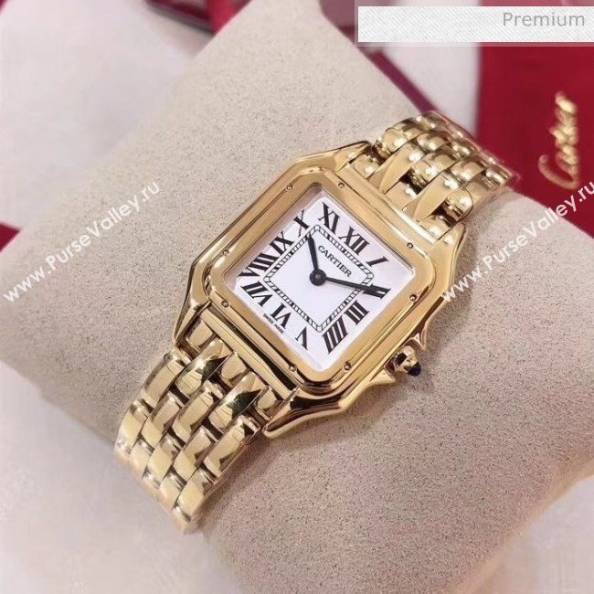 Cartier Medium Panthère de Cartier Watch Gold 2020 (KN-20061017)