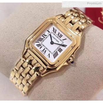 Cartier Medium Panthère de Cartier Watch Gold 2020 (KN-20061017)