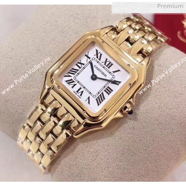 Cartier Medium Panthère de Cartier Watch Gold 2020 (KN-20061017)