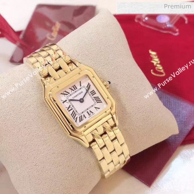 Cartier Medium Panthère de Cartier Watch Gold 2020 (KN-20061017)