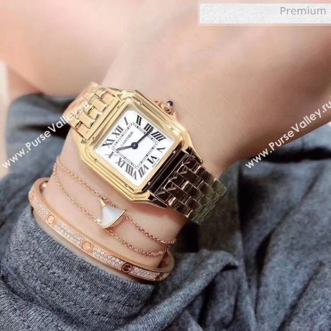 Cartier Medium Panthère de Cartier Watch Gold 2020 (KN-20061017)