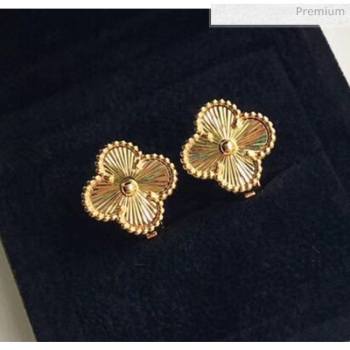 Van Cleef Arpels Gold Earrings 24 2020 (MLD-20061124)