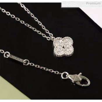 Van Cleef Arpels Crystal Necklace 206125 Silver 2020 (GDS-20061205)