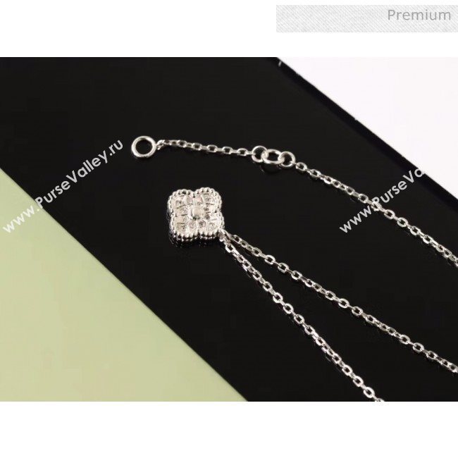 Van Cleef Arpels Crystal Necklace 206125 Silver 2020 (GDS-20061205)