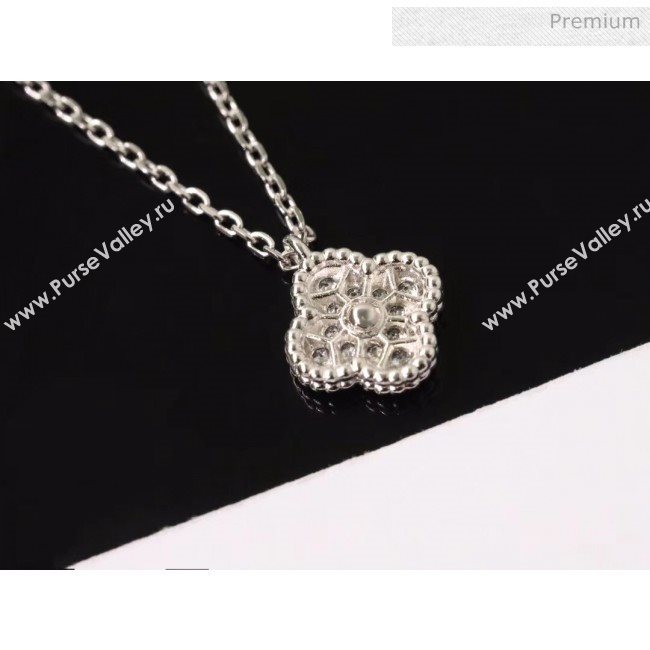 Van Cleef Arpels Crystal Necklace 206125 Silver 2020 (GDS-20061205)