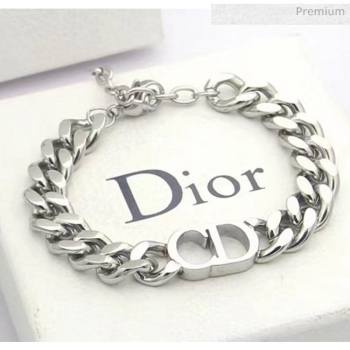 Dior CD Chian Bracelet 2061234 Silver 2020 (CS-20061234)