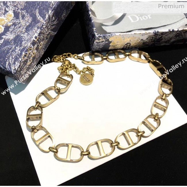 Dior CD Short Necklace 2061228 2020 (YF-20061228)