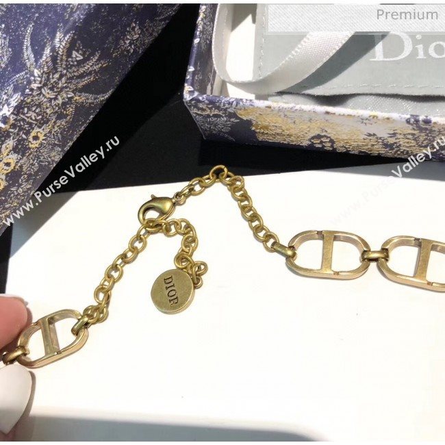 Dior CD Short Necklace 2061228 2020 (YF-20061228)