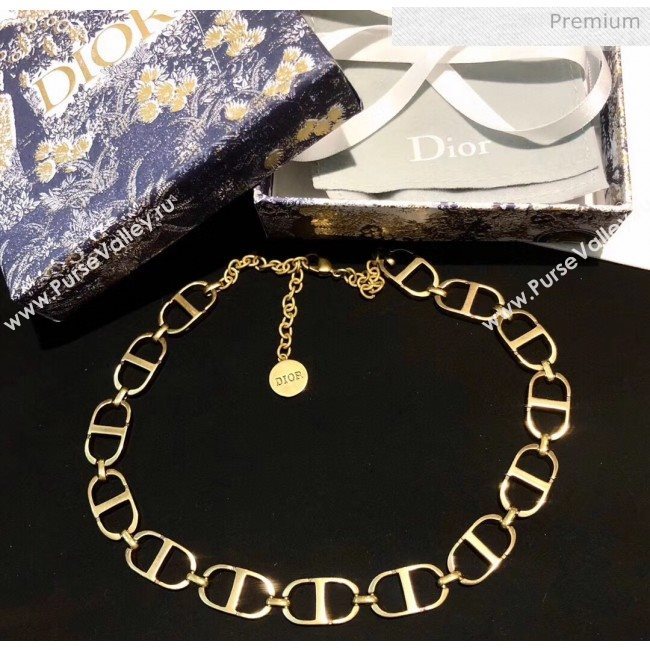 Dior CD Short Necklace 2061228 2020 (YF-20061228)