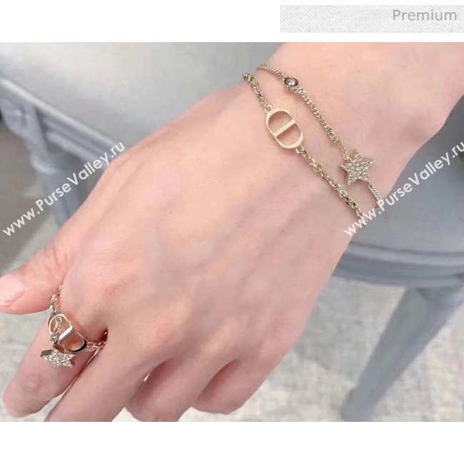 Dior Crystal Star And CD Necklace 2061227 2020 (MLD-20061227)