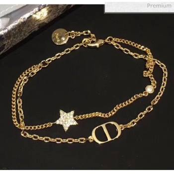 Dior Crystal Star And CD Bracelet 2061226 2020 (YF-20061226)