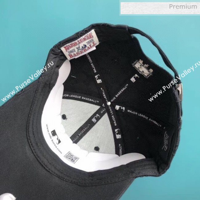 Gucci NY GG Baseball Hat 2061239 Black 2020 (A-20061239)