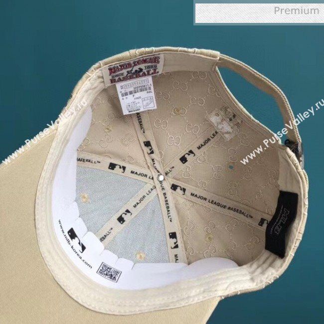Gucci NY GG Baseball Hat 2061240 Beige 2020 (A-20061240)