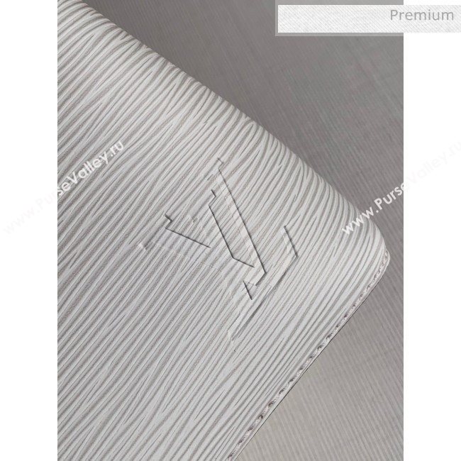 Louis Vuitton NéoNoé BB Epi Leather Bucket Bag M55556 White/ Black/Scarlet Red 2020 (KI-20061904)