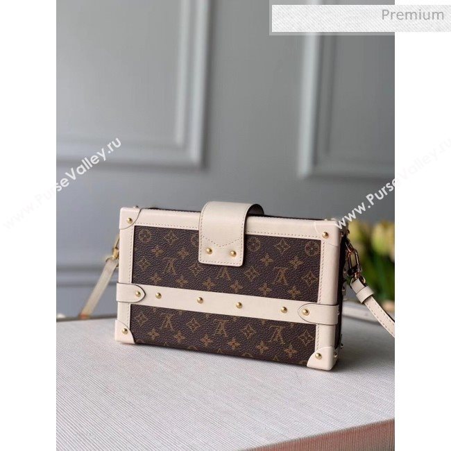 Louis Vuitton Petite Malle Box Bag M45292 Monogram Canvas/White 2020 (KI-20061909)