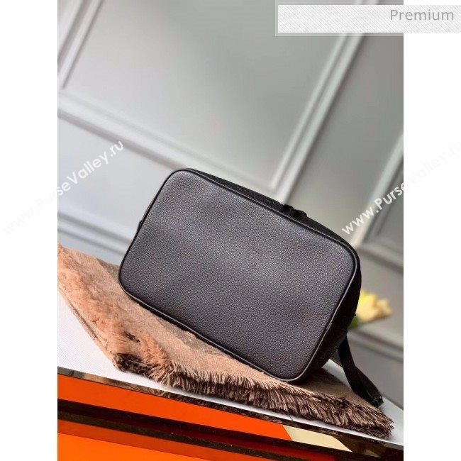 Louis Vuitton NéoNoé MM Bucket Bag in Monogram Embossed Leather M45256 Black 2020 (KI-20061917)