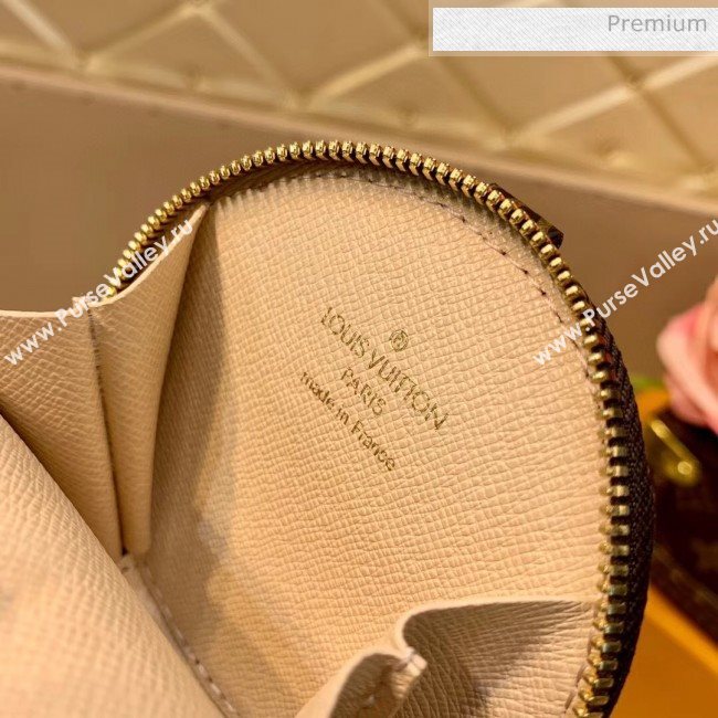 Louis Vuitton Multi Pochette Accessoires Monogram Canvas Patch Print Triple Shoulder Bag M44813 Pink 2020 (KI-20061920)