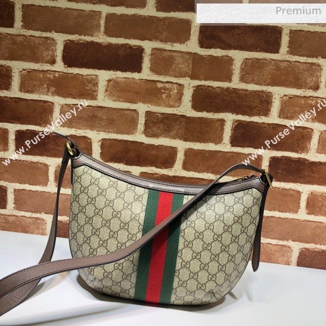 Gucci Ophidia GG Small Hobo Shoulder Bag 598125 Beige 2020 (DLH-20062001)