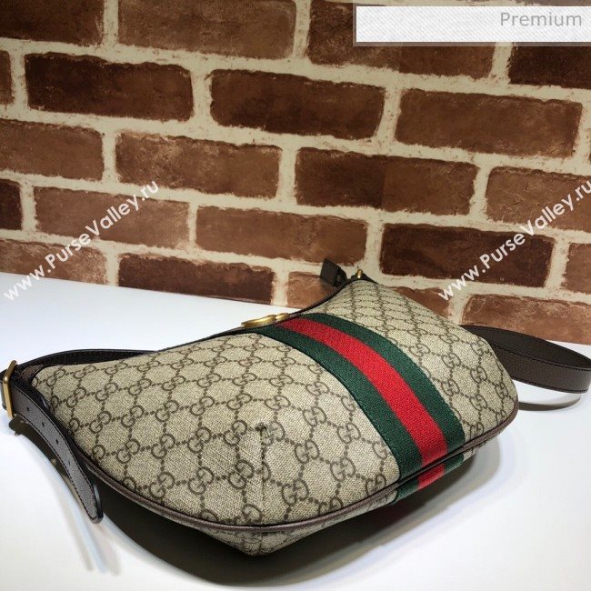 Gucci Ophidia GG Small Hobo Shoulder Bag 598125 Beige 2020 (DLH-20062001)