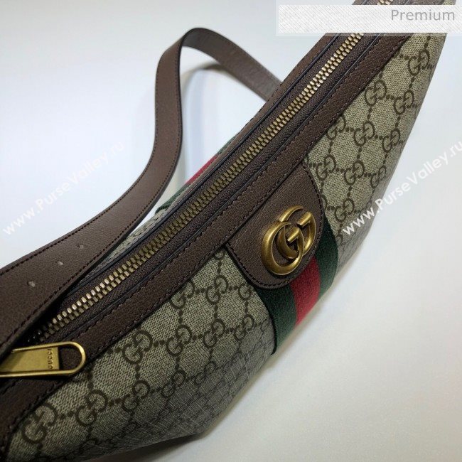 Gucci Ophidia GG Small Hobo Shoulder Bag 598125 Beige 2020 (DLH-20062001)