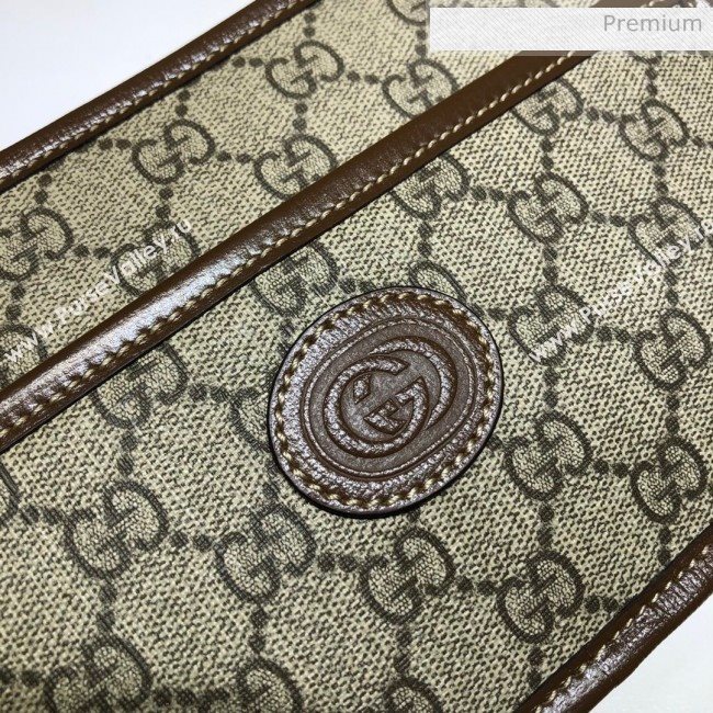 Gucci GG Canvas Travel Case Clutch with Interlocking G 625764 2020 (DLH-20062002)