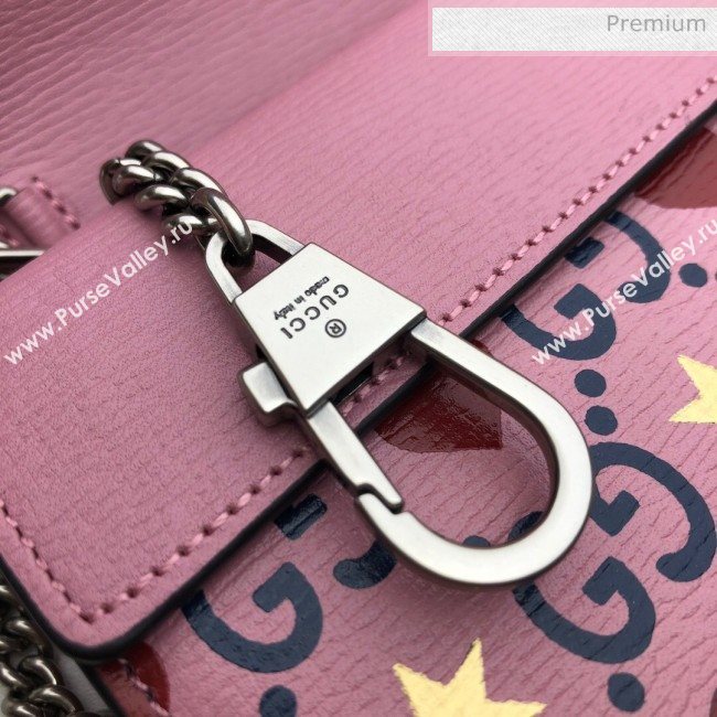 Gucci Dionysus GG Love Leather Super Mini Bag 476432 Pink 2020 (DHL-20062011)
