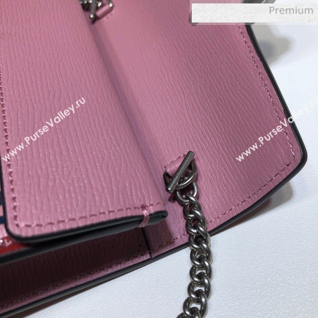 Gucci Dionysus GG Love Leather Super Mini Bag 476432 Pink 2020 (DHL-20062011)