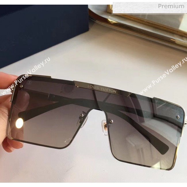 Louis Vuitton Square Sunglasses Z9808 Grey 2020 (A-20061313)