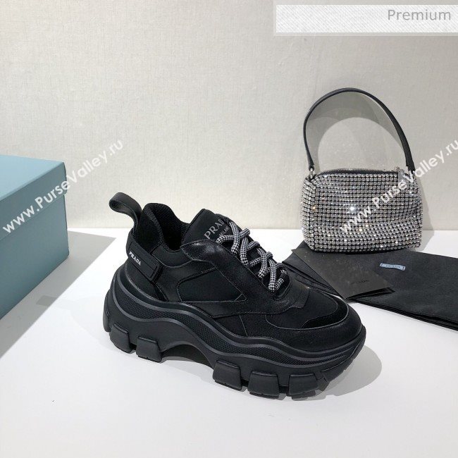 Prada Block Sneakers Black 2020 (MD-20061514)