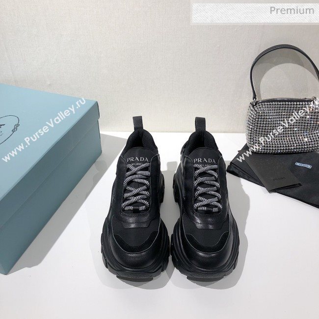 Prada Block Sneakers Black 2020 (MD-20061514)