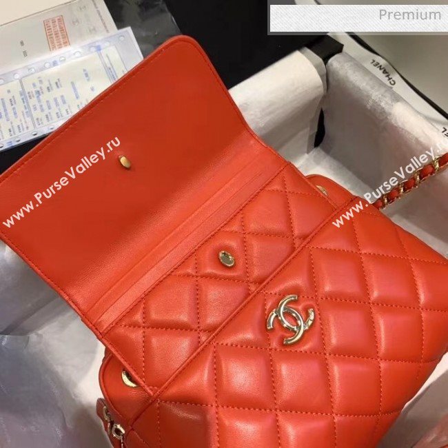 Chanel Small Camera Case in Lambskin AS1367 Red 2020 (JY-20061533)