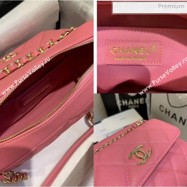 Chanel Small Camera Case in Grained Calfskin AS1367 Pink 2020 (JY-20061539)