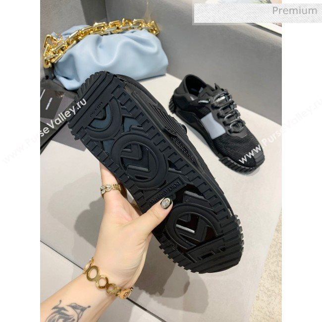 Dolce & Gabbana NS1 SLIP ON Sneakers in Mixed Materials Black 2020(For Women and Men) (MD-20061624)