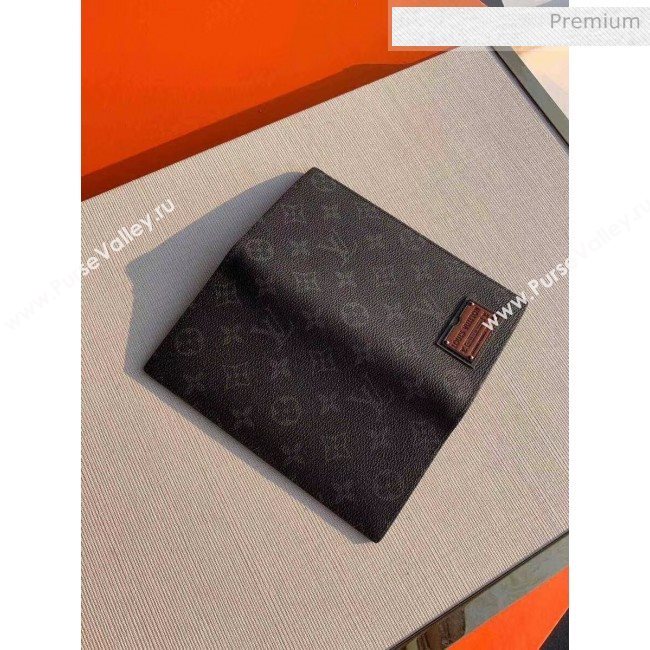 Louis Vuitton Brazza Wallet in Monogram Eclipse Coated Canvas M69260 Black 2020 (K-20061859)