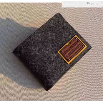 Louis Vuitton Brazza Wallet in Monogram Eclipse Coated Canvas M69260 Black 2020 (K-20061860)