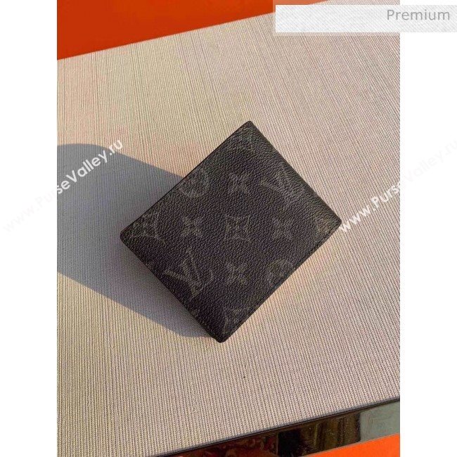 Louis Vuitton Brazza Wallet in Monogram Eclipse Coated Canvas M69260 Black 2020 (K-20061860)