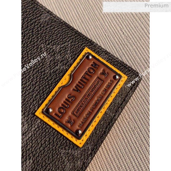 Louis Vuitton Brazza Wallet in Monogram Eclipse Coated Canvas M69260 Black 2020 (K-20061860)