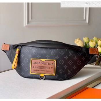 Louis Vuitton DISCOVERY Bumbag in Monogram Eclipse Coated Canvas M45220 Black 2020 (K-20061861)