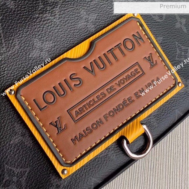 Louis Vuitton DISCOVERY Bumbag in Monogram Eclipse Coated Canvas M45220 Black 2020 (K-20061861)