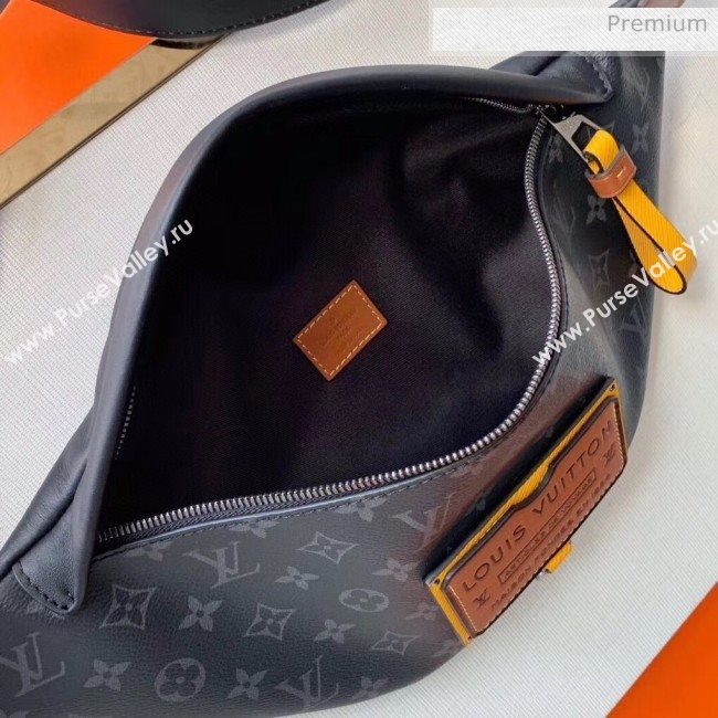 Louis Vuitton DISCOVERY Bumbag in Monogram Eclipse Coated Canvas M45220 Black 2020 (K-20061861)