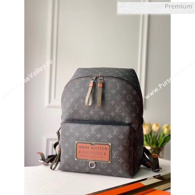 Louis Vuitton DISCOVERY Backpack In Monogram Eclipse Canvas M45218 Black 2020 (K-20061864)