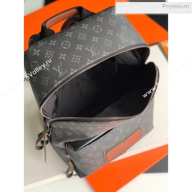 Louis Vuitton DISCOVERY Backpack In Monogram Eclipse Canvas M45218 Black 2020 (K-20061864)