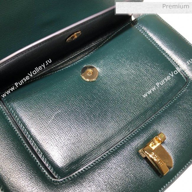 Gucci Sylvie 1969 Vintage Small Shoulder Bag 601067 Green 2020 (DLH-20062218)