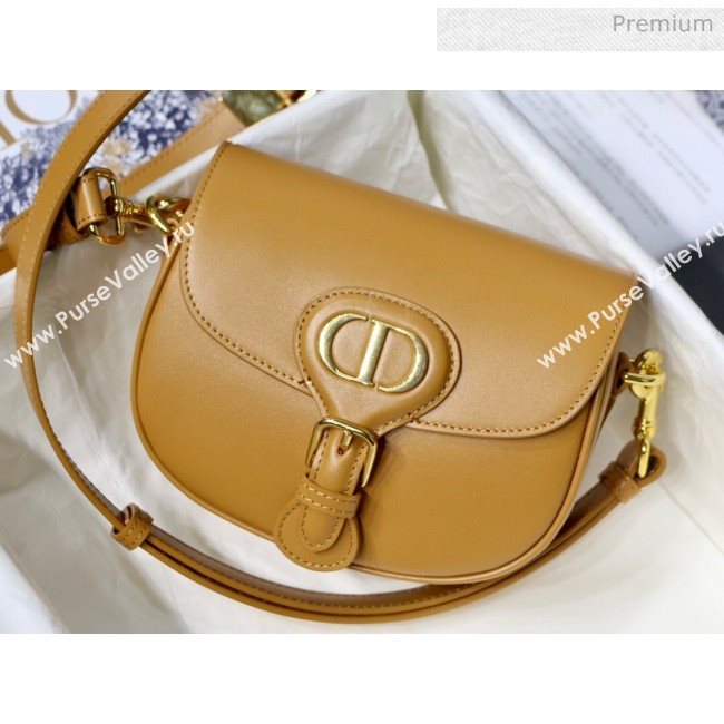 Dior Small Bobby Calfskin Shoulder Bag Camel Brown 2020 (XXG-20062304)