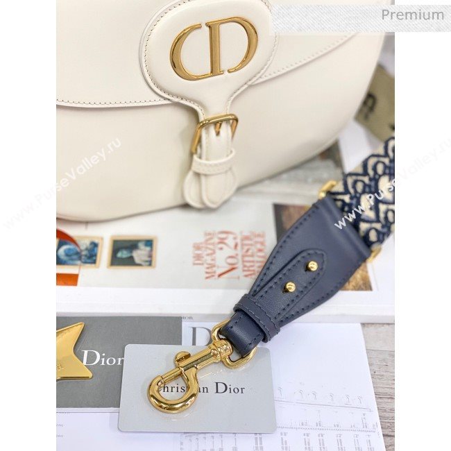 Dior Large Bobby Calfskin Shoulder Bag White 2020 (XXG-20062302)