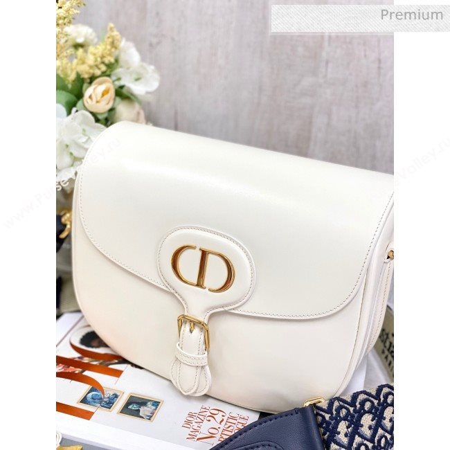 Dior Large Bobby Calfskin Shoulder Bag White 2020 (XXG-20062302)