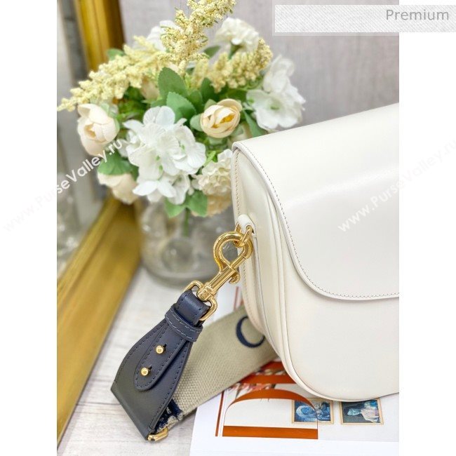 Dior Large Bobby Calfskin Shoulder Bag White 2020 (XXG-20062302)